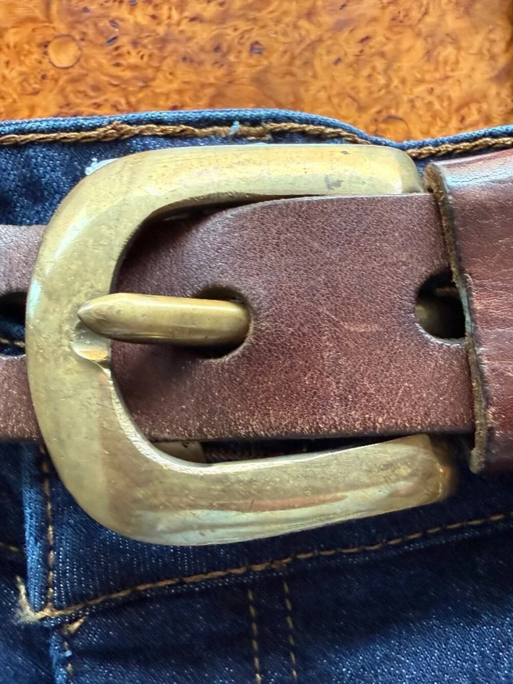 French 70s Boho Equestrian Belt